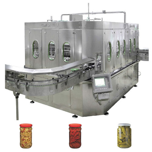 Abfüllmaschine für Gläser - RCV 28 - Comi srl - Konservendosen / Becher / für Lebensmittel