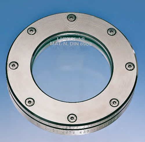 Schauglas für Behälter - Visilume Ltd - Edelstahl / Kohlenstoffstahl / Flansch