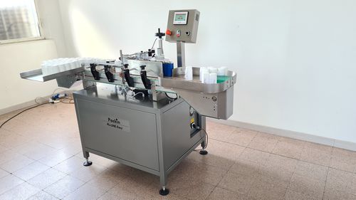 Automatische Etikettiermaschine - Pk-LINE-Easy-R-V - Packin.it - zur Rundumetikettierung / kompakt / vertikal