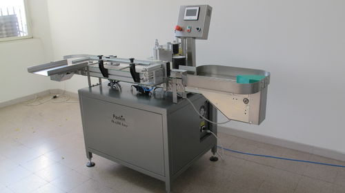 Automatische Etikettiermaschine - PK-LINE-EASY-R-R - Packin.it - zur Rundumetikettierung / kompakt / vertikal