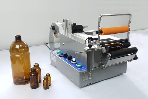 Halbautomatische Etikettiermaschine - Pk-52 - Packin.it - für Rohre / zur Rundumetikettierung