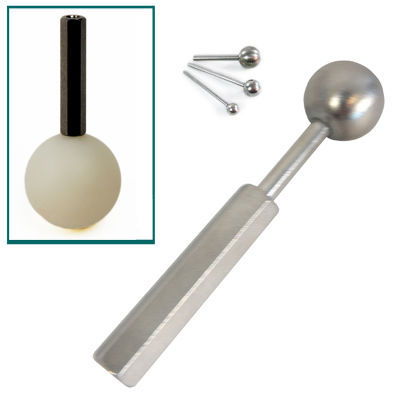 Sonde für Texturanalyse - 432 series - Mecmesin - sphärisch