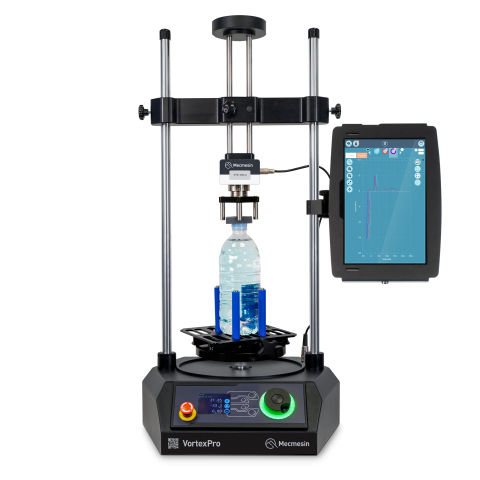 Tisch-Drehmomentmesser - VortexPro Touch - Mecmesin - für Flaschenverschlüsse / automatisiert
