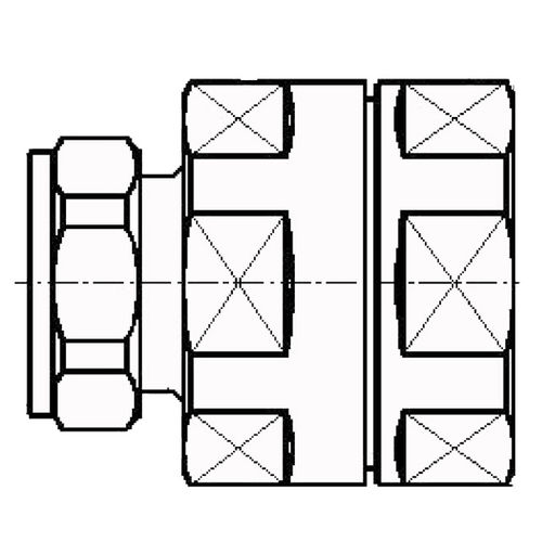 RF-Steckverbinder - AC-11ST-DM-MM - Amphenol Antenna Solutions - DIN / koaxial / außen