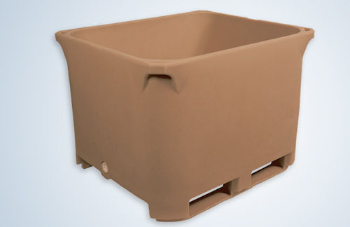 Kunststoff-Palettenbox - 1010 sries - Borgarplast - schachtelbar