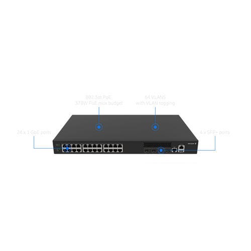 Ethernet-Switch / managed - SW2400P - Cradlepoint - 30 Ports / LAN / embedded