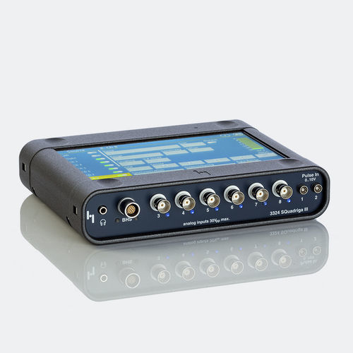 Mobiles Messsystem - SQuadriga III - HEAD acoustics GmbH - Schwingung / akustisch / Rauheit