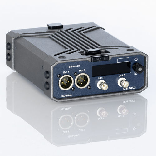 Akustischer Rekorder - labO2 - HEAD acoustics GmbH - 2 Kanäle / binaurales / Wiedergabe-Equalizer
