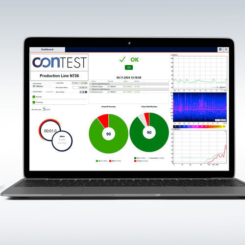 Analysesoftware - conTEST - HEAD acoustics GmbH - zur Qualitätskontrolle / Schwingregelung / für Zustandsüberwachung