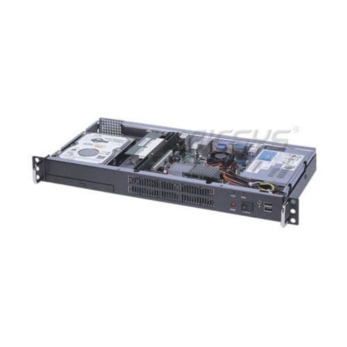 Rack-Chassis - NDS-102M series - AICSYS Inc - 19" / 1U / gehärtet