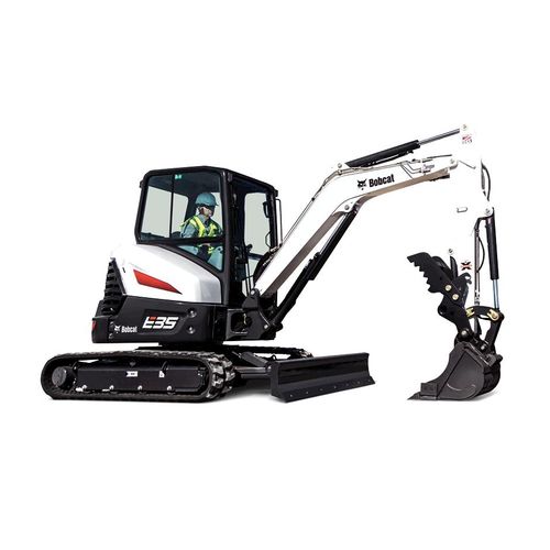 Bagger / mittlere Größe - E35 - BOBCAT - auf Raupen / Tier 4 Interim / für Baustellen