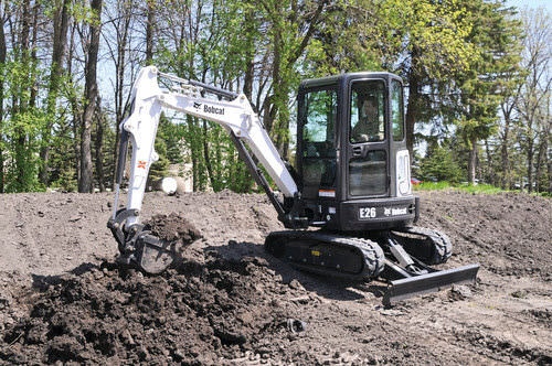 Minibagger - E26 - BOBCAT - auf Raupen / Tier 4 Final / für Baustellen