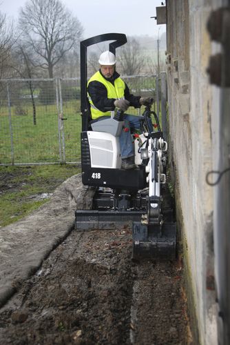Minibagger - E10 - BOBCAT - auf Raupen / Tier 4 Interim / für Baustellen