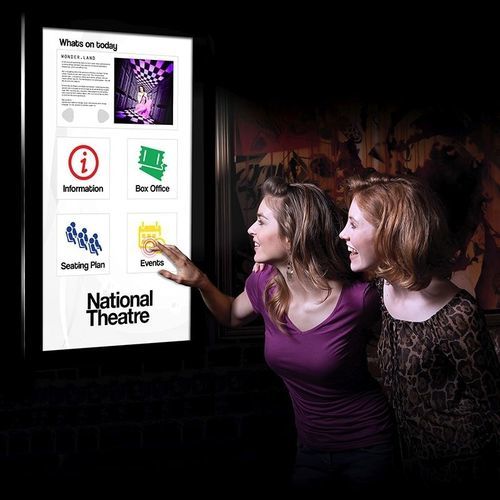 Kapazitiver Touchscreen - Top Screen Media Ltd (White Label Loyalty) - kapazitive Projektionstechnologie