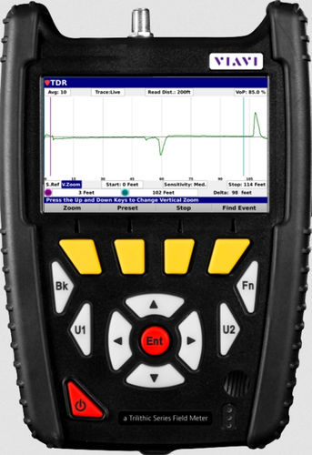TDR-Reflektometer - Viavi Solutions UK Ltd.. - optisch / tragbar