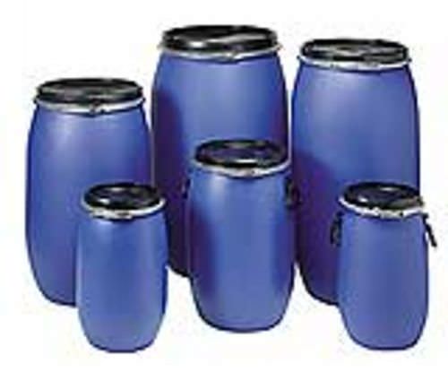 HDPE-Fass - SD AZUL series - Reyde - stapelbar mit Deckel / für die Lebensmittelindustrie