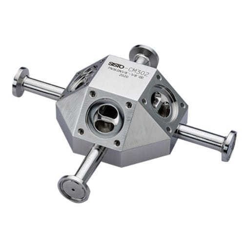 Ventil mit Membrandichtung - CM series - SISTO Armaturen S.A. - manuell / pneumatisch / T