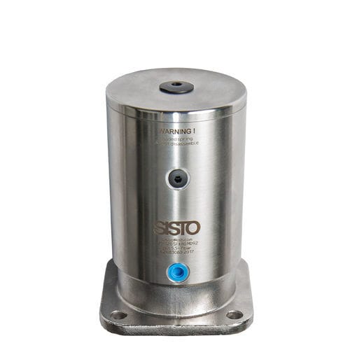 Pneumatischer Ventilantrieb - MD40- MD115 - SISTO Armaturen S.A. - manuell / drehbar / einfachwirkend