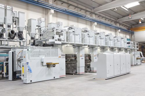 Druckmaschine per Rotogravur - TITANIA series - GIAVE S.a - für Verpackung / automatisch / Hochgeschwindigkeit