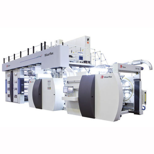 Stack-Flexodruckmaschine - MIZARFLEX series - GIAVE S.a - 8-Farben / 6-Farben / 4-Farben