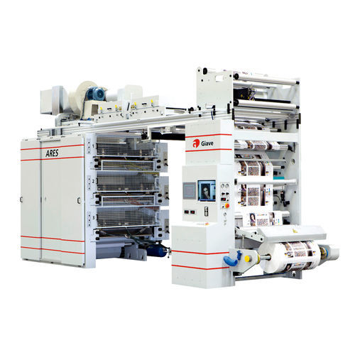 Stack-Flexodruckmaschine - ARES C series - GIAVE S.a - 8-Farben / 6-Farben / 4-Farben