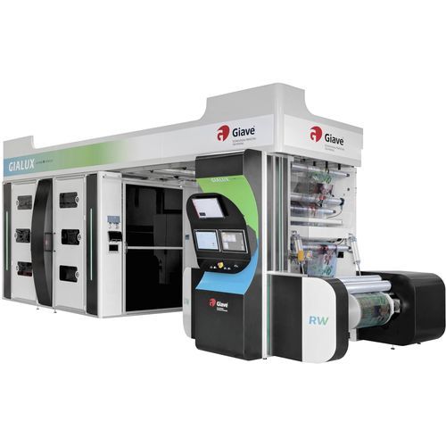 Inline-Flexodruckmaschine - Gialux - GIAVE S.a - 4-Farben / 6-Farben / 8-Farben