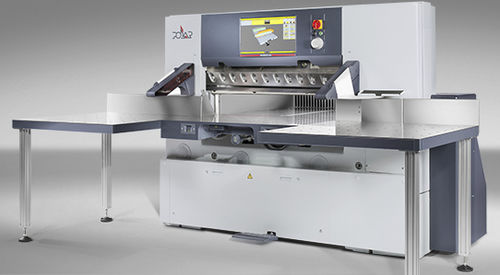 Hochgeschwindigkeits-Planschneider - TwinClamp  - POLAR Cutting Technologies GmbH - mit Digitalanzeige / programmierbar / Präzision