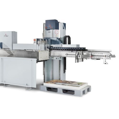 Entladestation für Druckmaschine - TRE 130-5 - POLAR Cutting Technologies GmbH - für Transport / für Biegepresse / Stapel