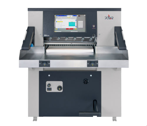 Hydraulischer Planschneider - D 66 - POLAR Cutting Technologies GmbH - mit Digitalanzeige / programmierbar / Präzision