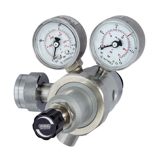 Gasdruckregler - HP 105  - Hornung GmbH - Membran / Zwei-Stufen / analog