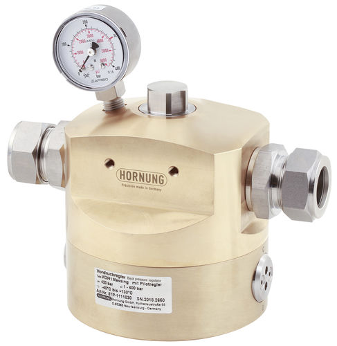 Gegendruckregler für Gas - VDH1 - Hornung GmbH - Membran / Dom / einstufig