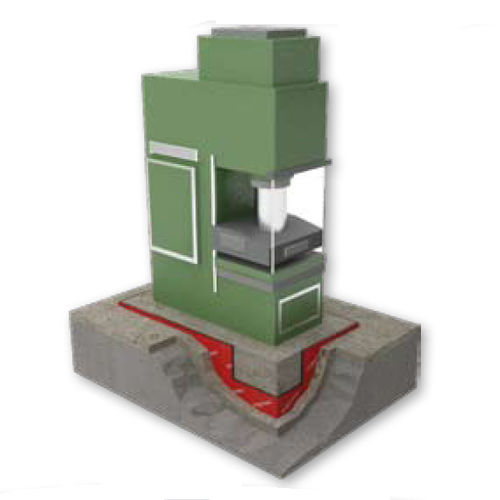 Schwingungshemmender Dämpfer - 950 series - Isolgomma - für Gebäude / für Werkzeugmaschinen / Gummi