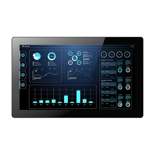 Panel-PC / LCD - DPC-9185 - Darveen Co., Ltd. - mit kapazitivem PCAP-Touchscreen / mit resistivem 5-Draht-Touchscreen / 18,5"