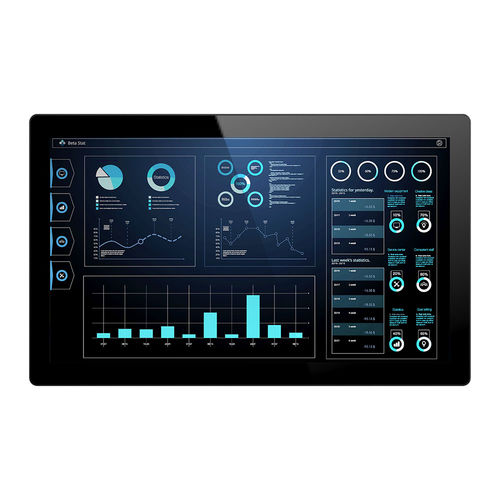 Panel-PC / LCD - DPC-9210 - Darveen Co., Ltd. - mit kapazitivem PCAP-Touchscreen / mit resistivem 5-Draht-Touchscreen / 21,5"