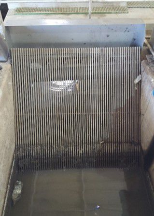 Rechen mit Fenstergittern - BAR  - Equipwater - zur Abwasseraufbereitung