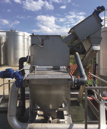 Nasssiebungs-Siebmaschine - MINI UNIT - Equipwater - Schnecken / für Abwasser / Mini