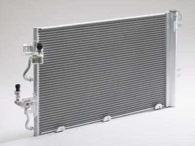 Kondensator für Klimaanlage - Delphi technologies - hermetisch dicht / Aluminium / für die Fahrzeugindustrie