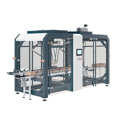 Kartonpacker mit oberer Öffnung - Top Load - MG Tech - Pick-and-Place / Roboter / halbautomatisch