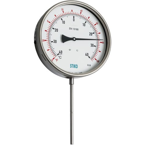 Bimetall-Thermometer - TXR063XA - STIKO - analog / Tauchfühler / stationär