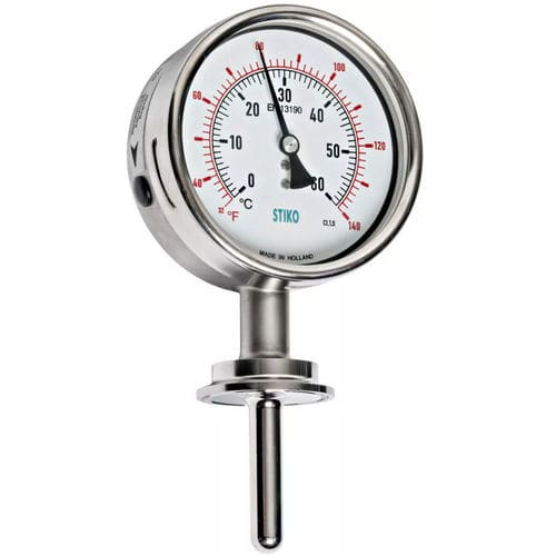 Bimetall-Thermometer - STIKO - analog / für Lebensmittel / für Hygiene