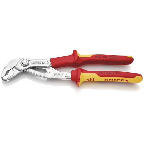 Wasserpumpenzange - 87 26 250 - KNIPEX - für Profile / Stahl / Präzision
