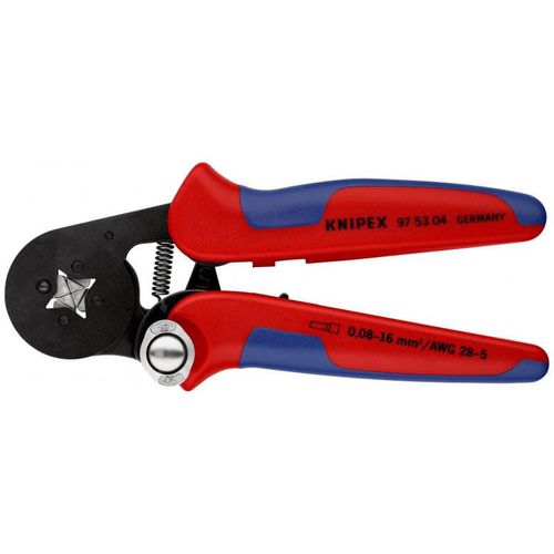 Crimpzange - 97 53 04 - KNIPEX - für Draht / selbsteinstellend