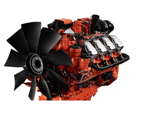 Dieselmotor - DC16 074A - SCANIA Industrial & Marine Engines - 8-Zylinder / Turbolader / für das Bauwesen