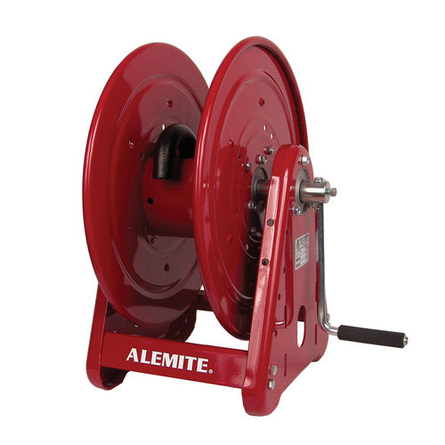 Schlauchtrommel - 7350 - Alemite - Kurbel / für Baustellen / stationär