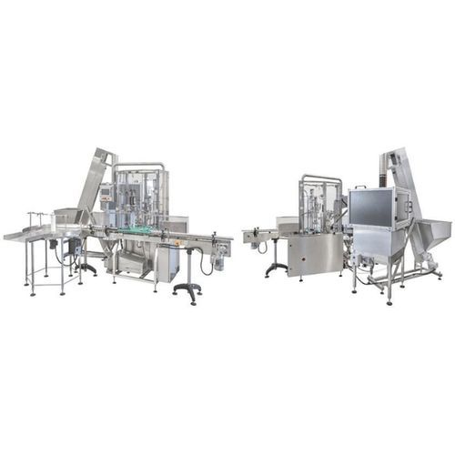 Automatische Füll- und Verschließanlage - 1000 - Adelphi - für Glasflaschen / Monoblock / mit Zufuhrtrichter