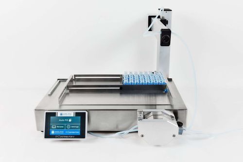 Automatisierte Füllmaschine - Adelphi - für Flaschen / für Flüssigprodukte / für die chemische Industrie