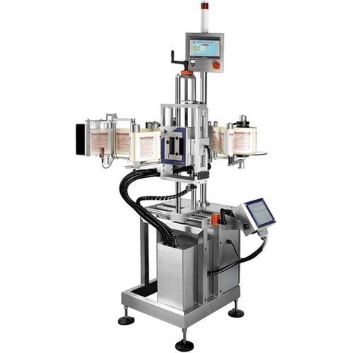 Automatische Etikettiermaschine - Adelphi - für Flaschen / für Kisten / für Gläser