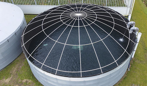 Wassertank-Abdeckung - SiloDome - Albers Alligator - Kunststoff