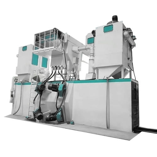 Rollbahn-Strahlanlage - SHANDONG KASRY INTELLIGENT EQUIPMENT CO.,LTD - für Metall / automatisch