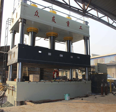 Hydraulische Presse - TengZhou Zhongyou Heavy Industry Machinery Equipment Co.,Ltd - Form / 4-Säulen / Membran